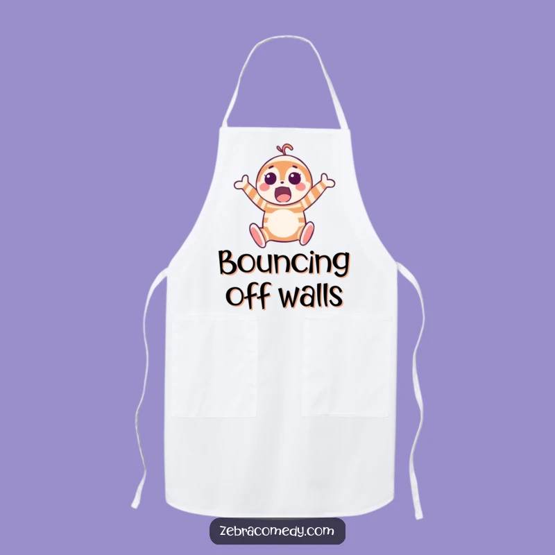Funny Surprised Jumper Apron: Cook with Giggles, Essential Funny Gift!