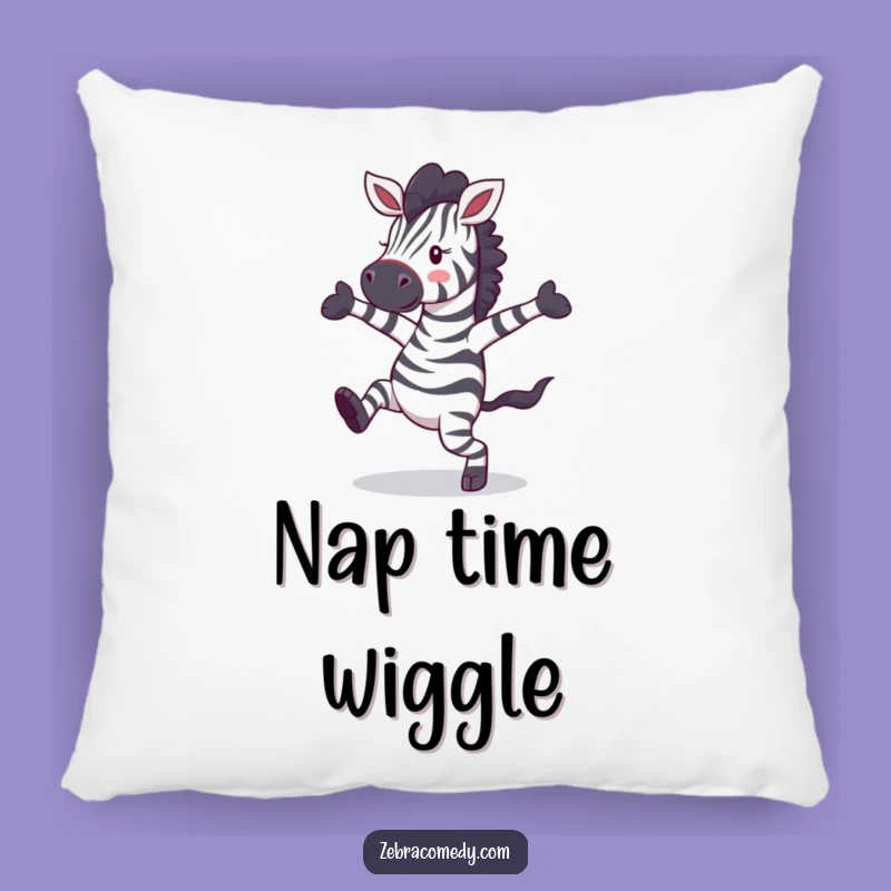 Funny Zebra Dance Pillow: Cuddle Up with This Hilarious, Comforting Animal Companion