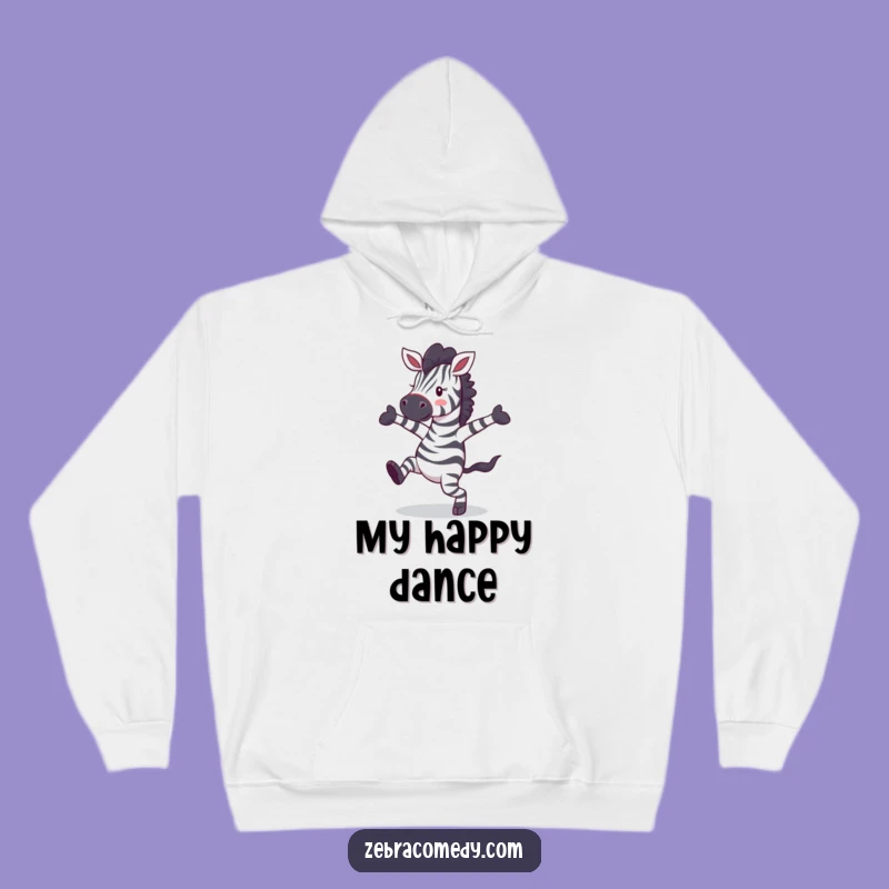 Funny Zebra Dance Hoodie: Stay Cozy and Comical with This Hilarious Animal Print