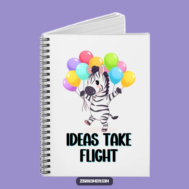 Funny Zebra Notebook: Dance & Dream diary, Perfect Humorous Journal Gift!