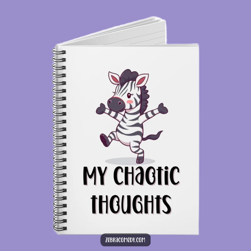 Funny Zebra Dance Notebook: Jot Down Ideas with Hilarious Style and Animal Flair